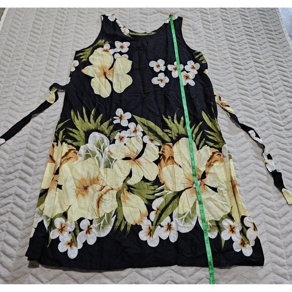 Kawaii Hawaii Muumuu Floral Hawaiian Summer Sleeveless Light weight Dress - Picture 5 of 9